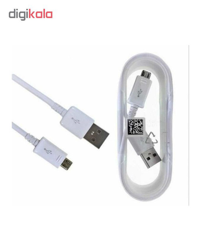 کابل تبدیل USB به microUSB مدل ECB _ DU4EWE طول 1.5 متر به همراه مبدل OTG
