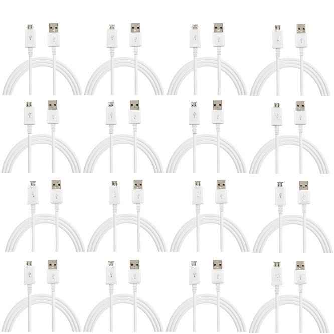 کابل تبدیل USB به microUSB کد 454874 طول 1.2 متر بسته 16 عددی