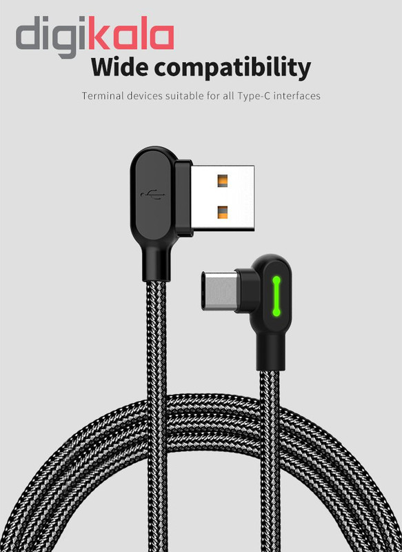 کابل تبدیل USB به USB-C مک دودو مدل CA-528 طول 1.2 متر