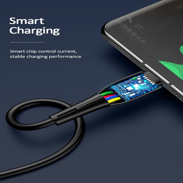 کابل تبدیل USB به USB-C مدل US-SJ376 U38 طول 1 متر