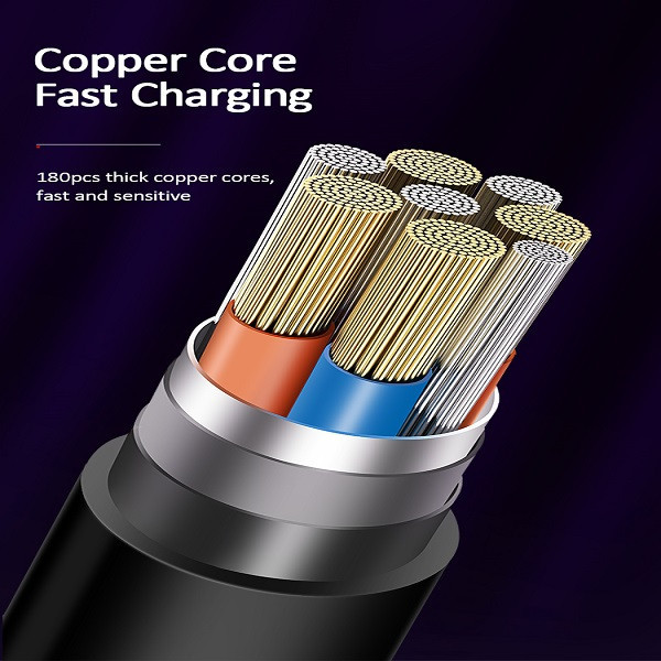 کابل تبدیل USB به USB-C مدل US-SJ376 U38 طول 1 متر
