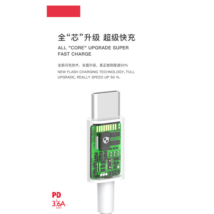 کابل USB-C دی پی روی مدل B10 طول 1.2 متر