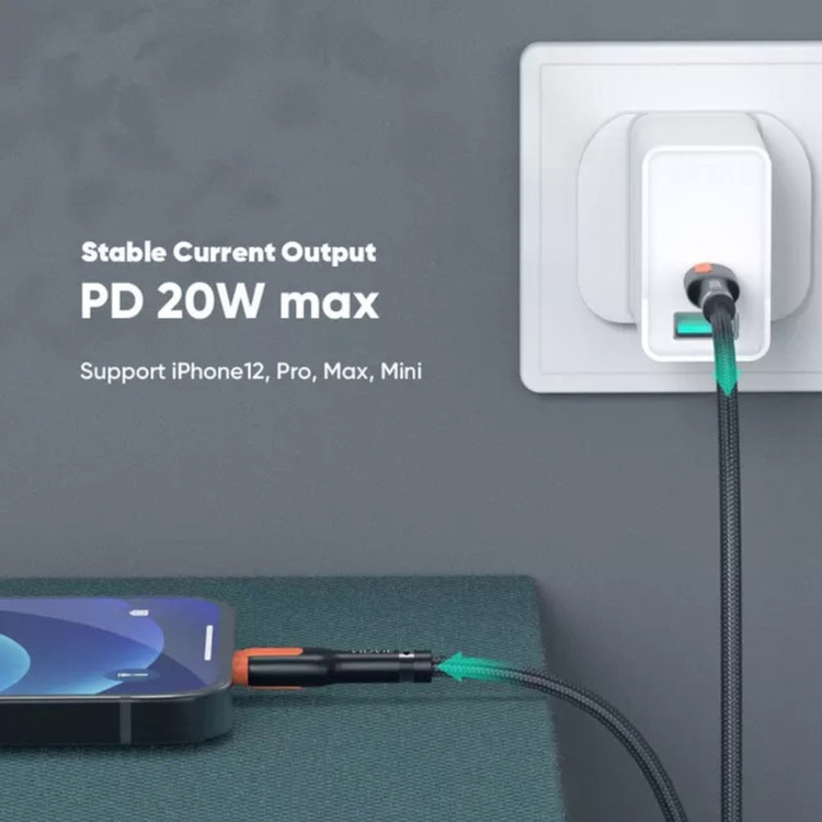 کابل شارژر USB-C به لایتنینگ ویدوی مدل CB499C-I طول 1.2 متر