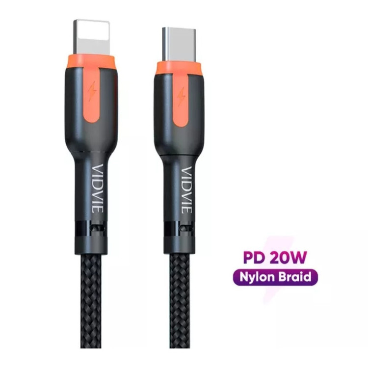 کابل شارژر USB-C به لایتنینگ ویدوی مدل CB499C-I طول 1.2 متر