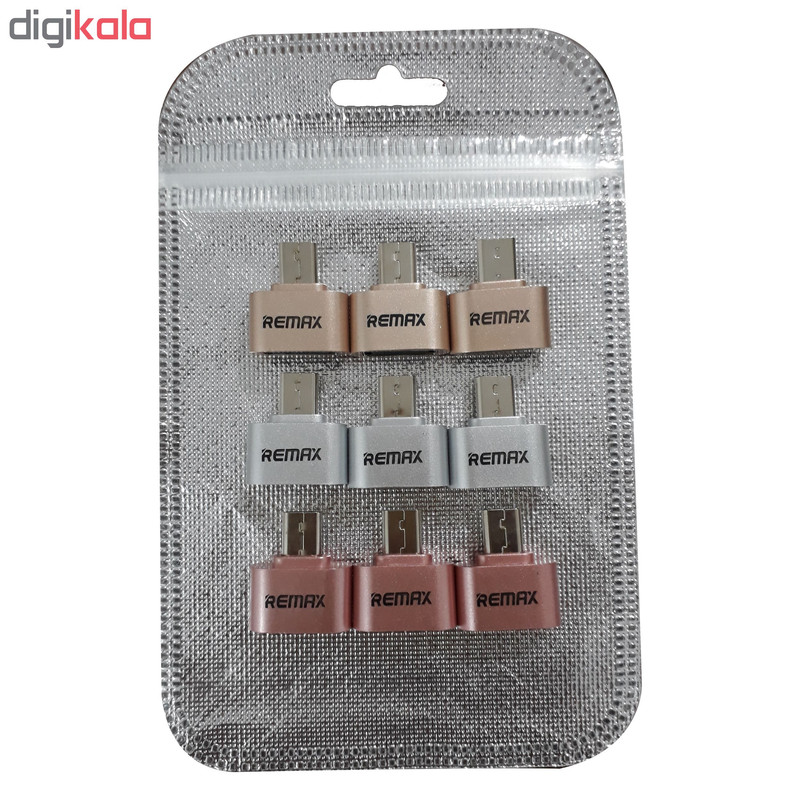 مبدل OTG microUSB مدل tg-233 بسته 3 عددی
