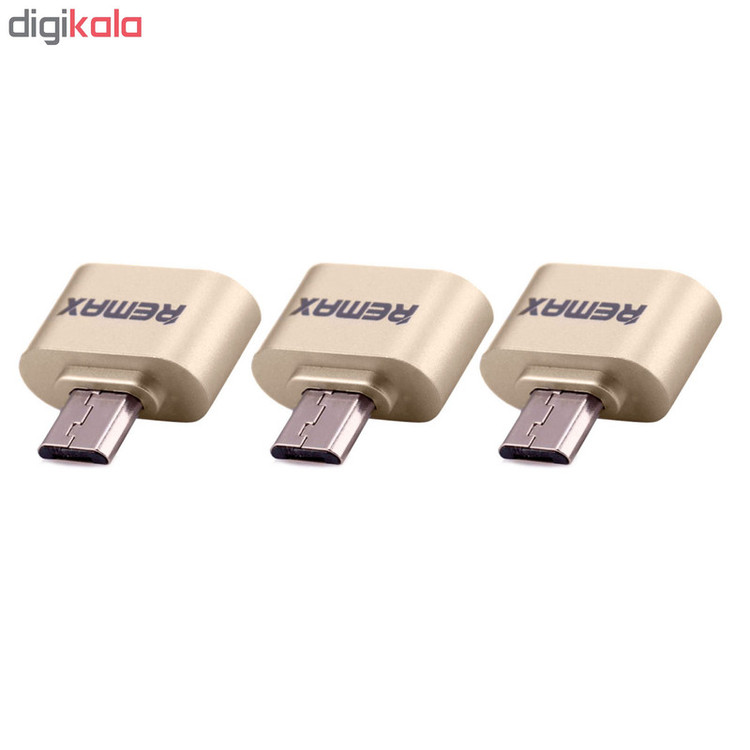 مبدل OTG microUSB مدل tg-233 بسته 3 عددی