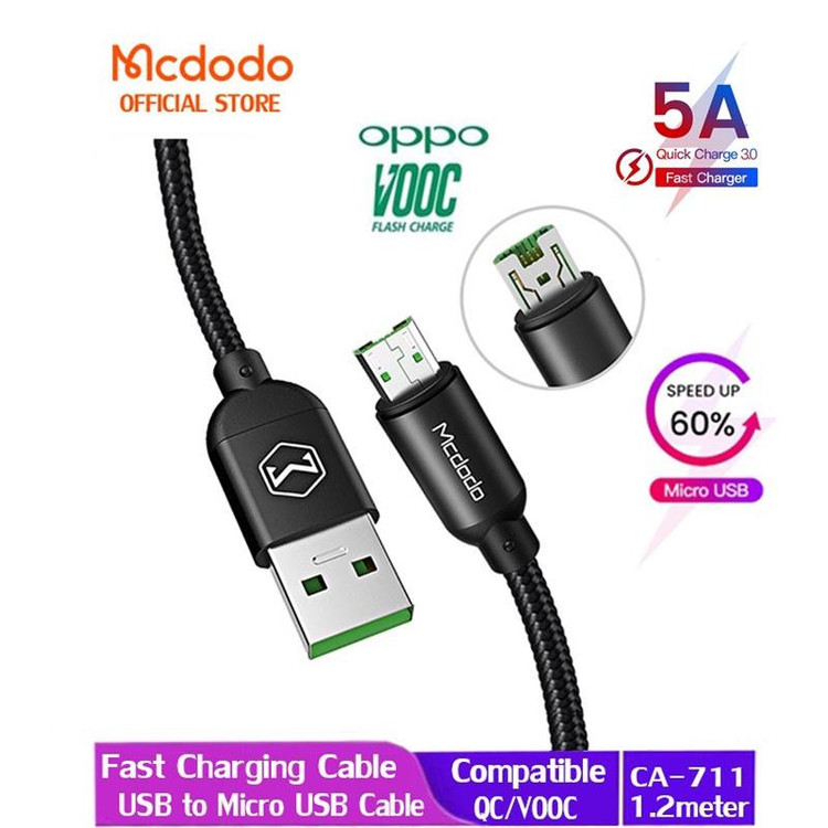 کابل تبدیل USB به USB-C مک دودو مدل CA-6991 طول 1.2متر