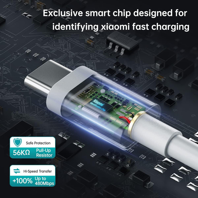 کابل تبدیل USB به USB-C ایمالا مدل 120W MAX طول 1 متر