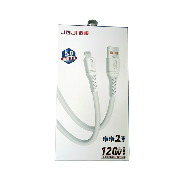 کابل تبدیل USB به لایتنینگ جوجی مدل ZA211P طول یک متر