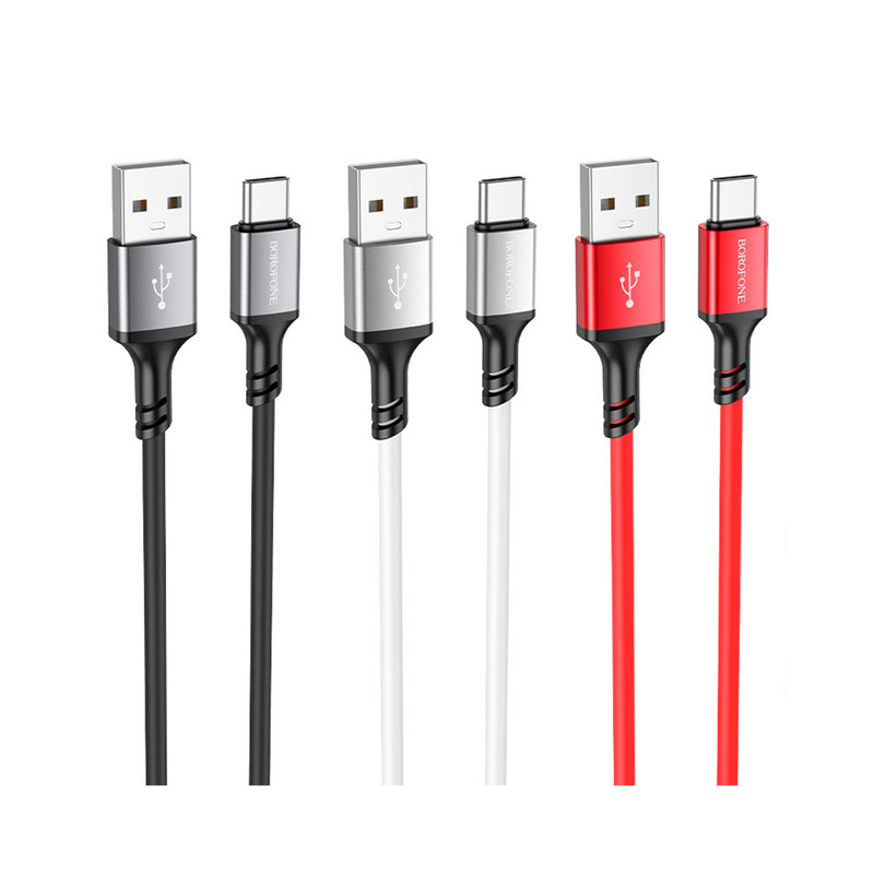 کابل تبدیل USB به USB-C بروفون مدل BX83 طول 1 متر