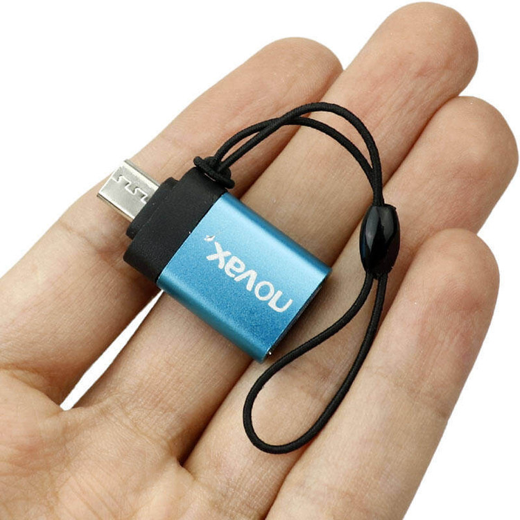 مبدل USB-C به USB OTG نواکس کد nr-12 بسته 2 عددی