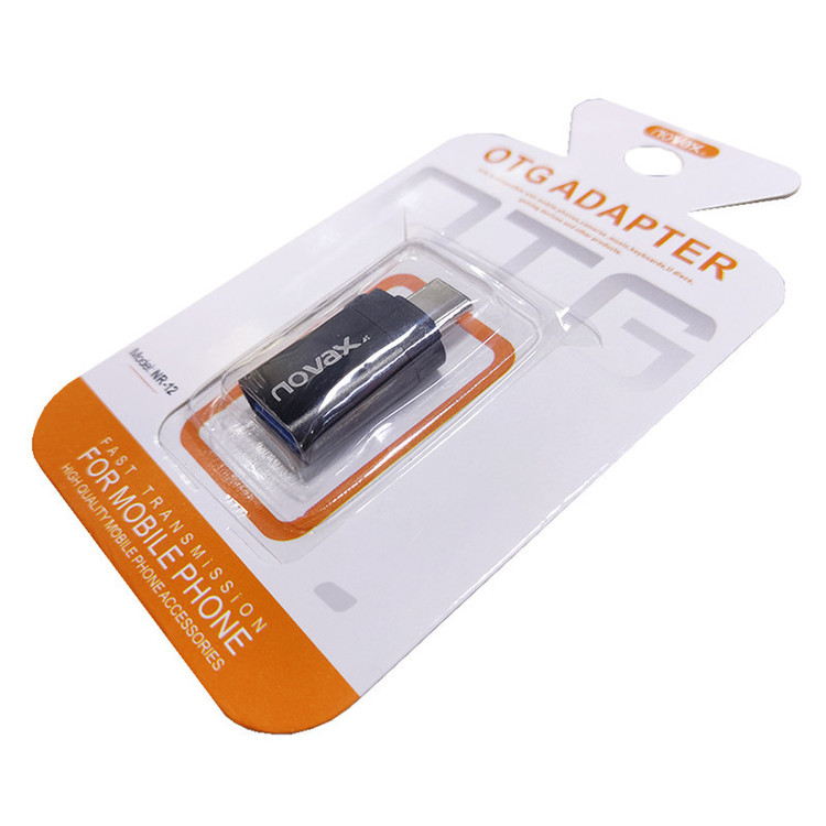 مبدل USB-C به USB OTG نواکس کد nr-12 بسته 2 عددی