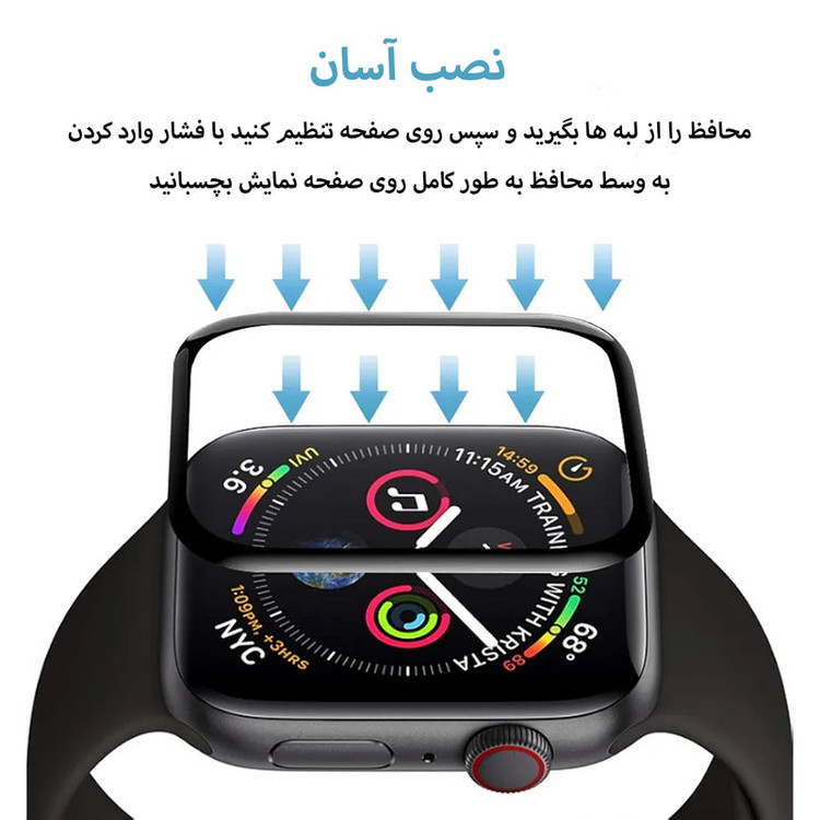 محافظ صفحه نمایش پلاس مدل Pmma-PL مناسب برای ساعت هوشمند شیائومی Redmi Watch 5 Active