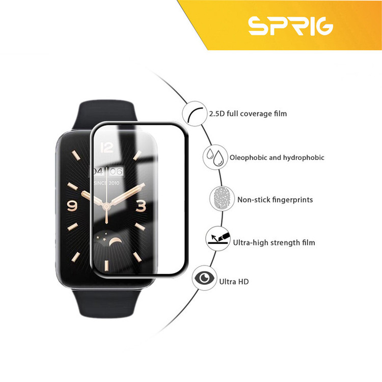 محافظ صفحه نمایش نانو اسپریگ مدل SPG مناسب برای ساعت هوشمند شیائومی Mi Band 7 Pro