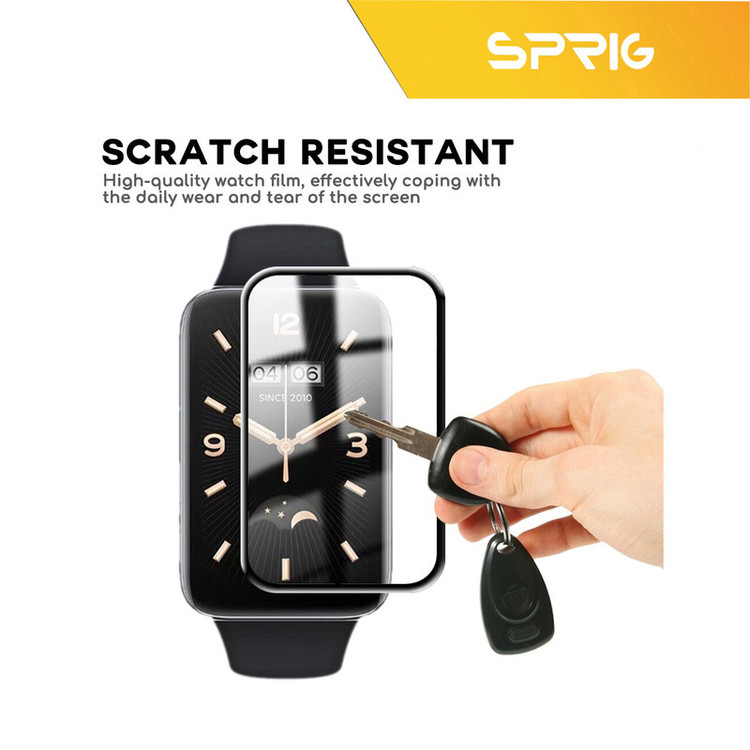 محافظ صفحه نمایش نانو اسپریگ مدل SPG مناسب برای ساعت هوشمند شیائومی Mi Band 7 Pro