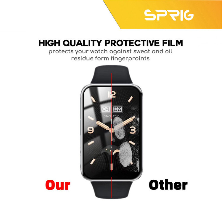 محافظ صفحه نمایش نانو اسپریگ مدل SPG مناسب برای ساعت هوشمند شیائومی Mi Band 7 Pro