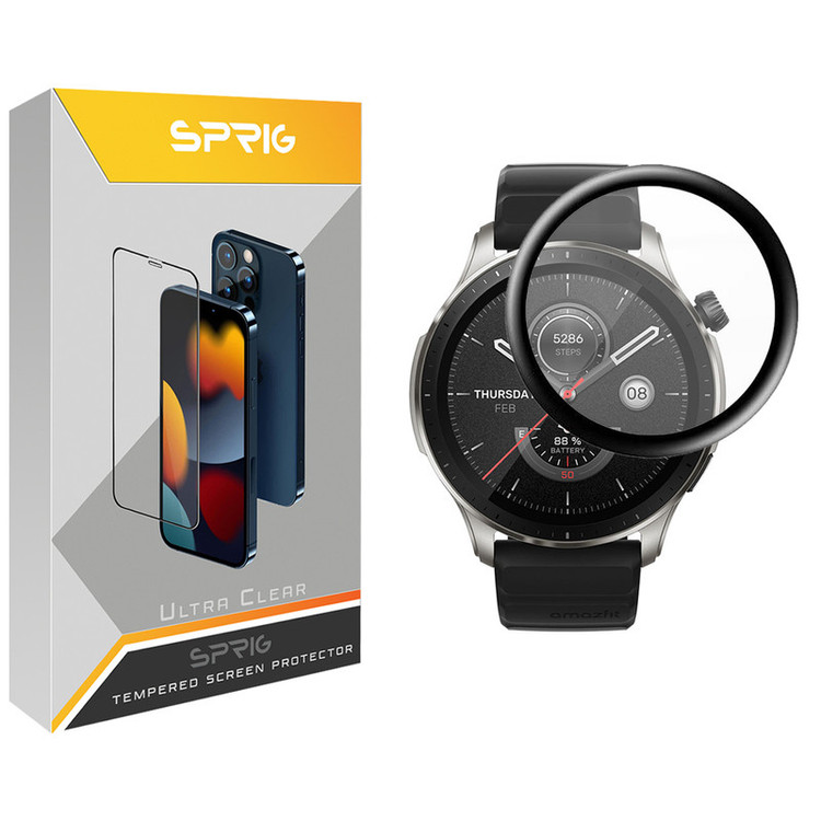 محافظ صفحه نمایش نانو اسپریگ مدل SPG مناسب برای ساعت هوشمند شیائومی امیزفیت GTR 4