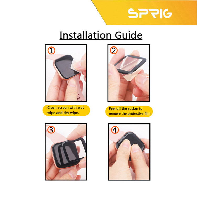 محافظ صفحه نمایش نانو اسپریگ مدل SPG مناسب برای ساعت هوشمند شیائومی هایلو GST Lite