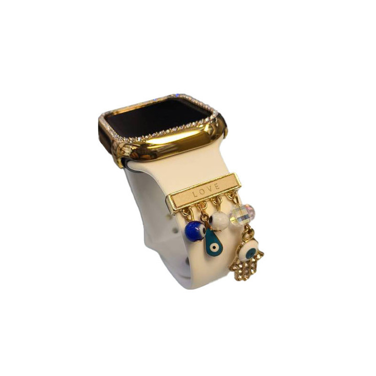 حلقه تزئینی تنکیو مدل Q-EARRING مناسب برای ساعت هوشمند سایز 20 میلی متری