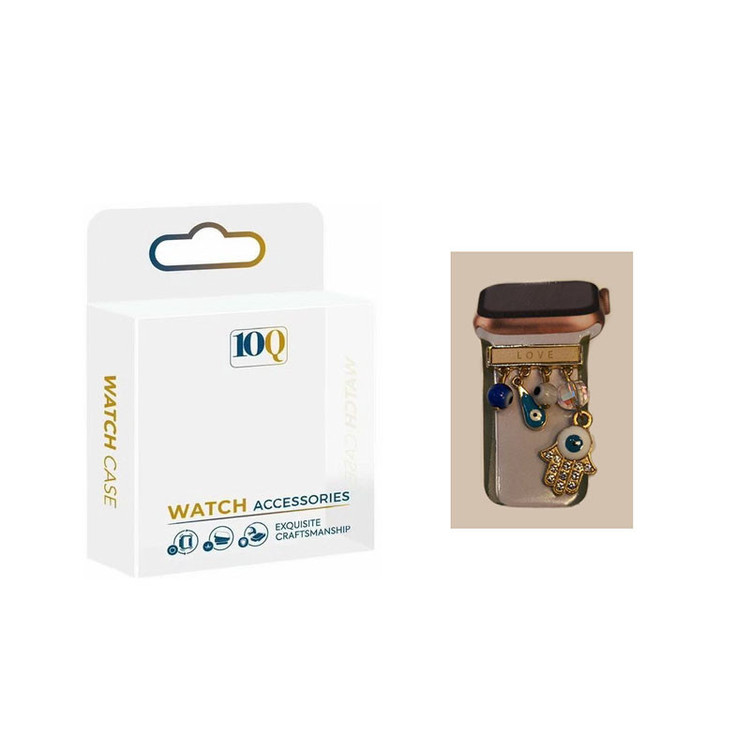 حلقه تزئینی تنکیو مدل Q-EARRING مناسب برای ساعت هوشمند سایز 20 میلی متری