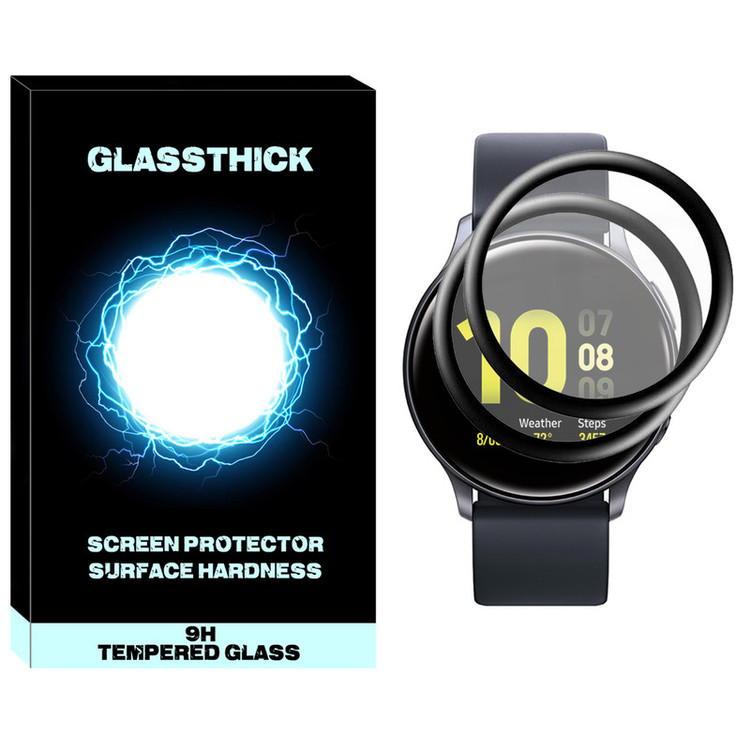 محافظ صفحه نمایش نانو گلستیگ مدل NGL مناسب برای ساعت هوشمند سامسونگ Galaxy Watch Active 40mm بسته دو عددی