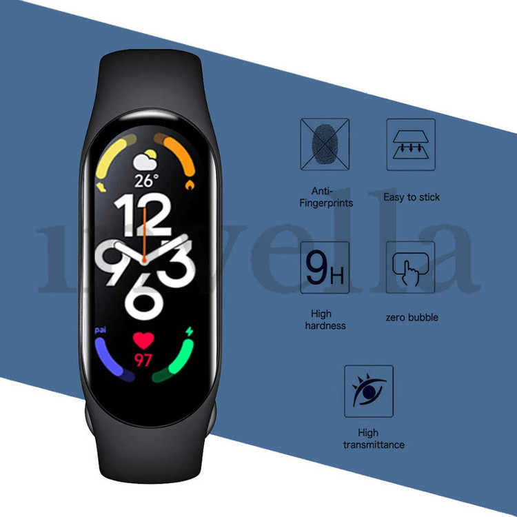 محافظ صفحه نمایش نانو اینولا مدل PMMA VL مناسب برای ساعت هوشمند شیائومی Mi Band 5 بسته سه عددی