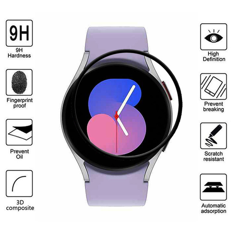 محافظ صفحه نمایش گودزیلا مدل G-PMMA مناسب برای ساعت هوشمند سامسونگ Watch 5 40mm بسته 2 عددی