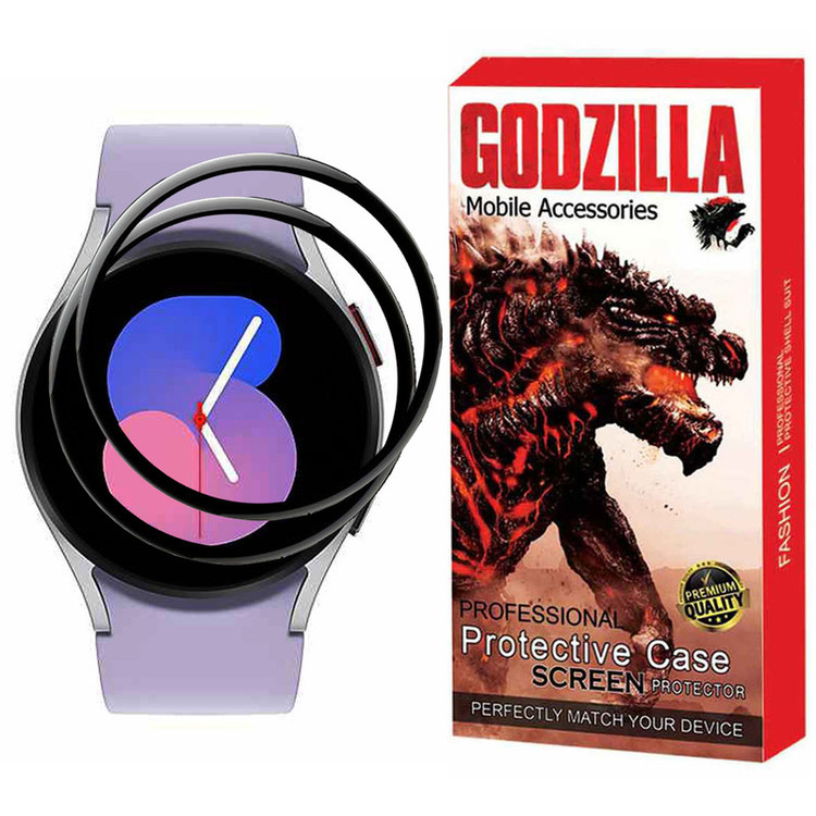 محافظ صفحه نمایش گودزیلا مدل G-PMMA مناسب برای ساعت هوشمند سامسونگ Watch 5 40mm بسته 2 عددی