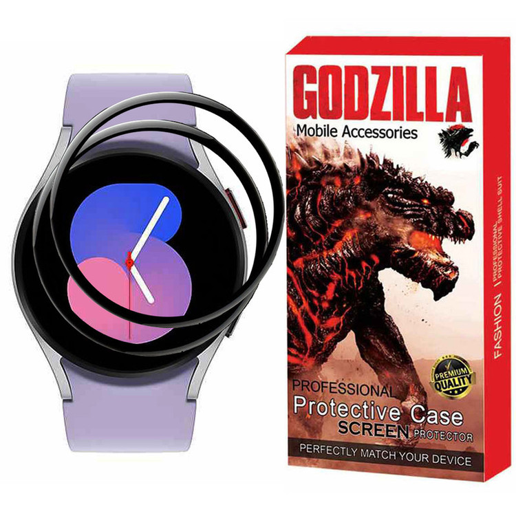 محافظ صفحه نمایش گودزیلا مدل G-PMMA مناسب برای ساعت هوشمند سامسونگ Watch 5 40mm بسته 2 عددی
