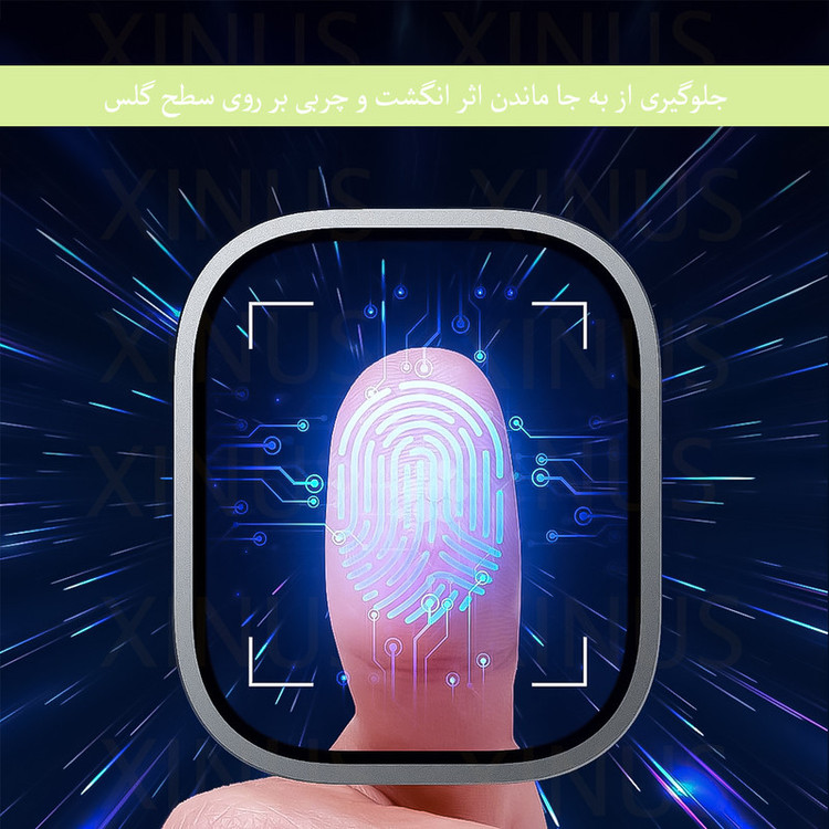 محافظ صفحه نمایش ژینوس مدل XWPM مناسب برای ساعت هوشمند هایلو Solar plus