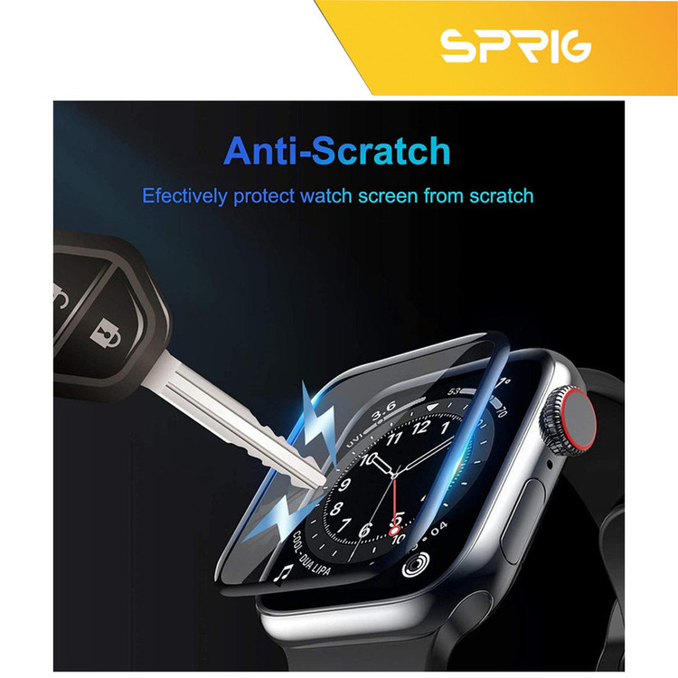 محافظ صفحه نمایش نانو اسپریگ مدل SPG مناسب برای ساعت هوشمند HW8 Ultra Max بسته سه عددی