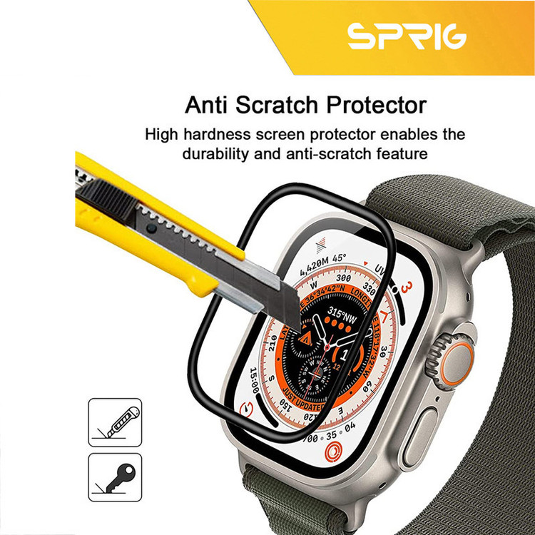 محافظ صفحه نمایش نانو اسپریگ مدل SPG مناسب برای ساعت هوشمند هاینو تکو T92 Ultra Max