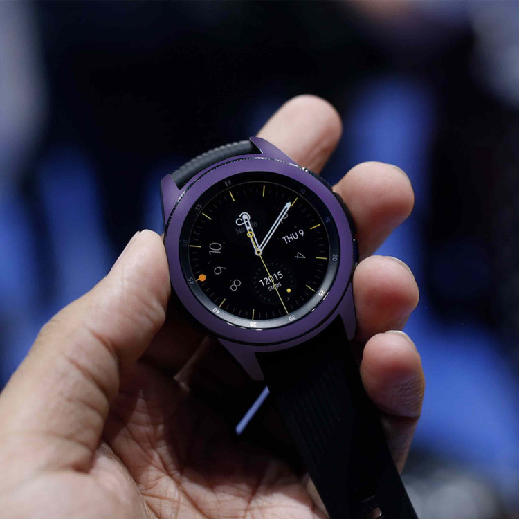 برچسب ماهوت طرح Matte-BlueBerry مناسب برای ساعت هوشمند سامسونگ Galaxy Watch 42mm