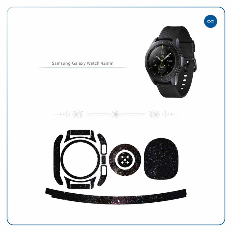 برچسب ماهوت طرح Universe-by-NASA-2 مناسب برای ساعت هوشمند سامسونگ Galaxy Watch 42mm
