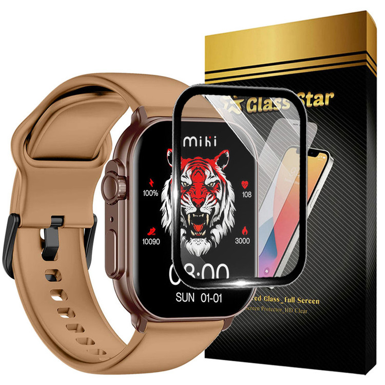 محافظ صفحه نمایش گلس استار مدل GWPM مناسب برای ساعت هوشمند ایمیکی Sf1e