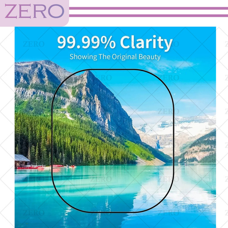 محافظ صفحه نمایش شیشهای زیرو مدل SH-FULL-ZR مناسب برای ساعت هوشمند ویرفیت TW8 Ultra بسته سه عددی