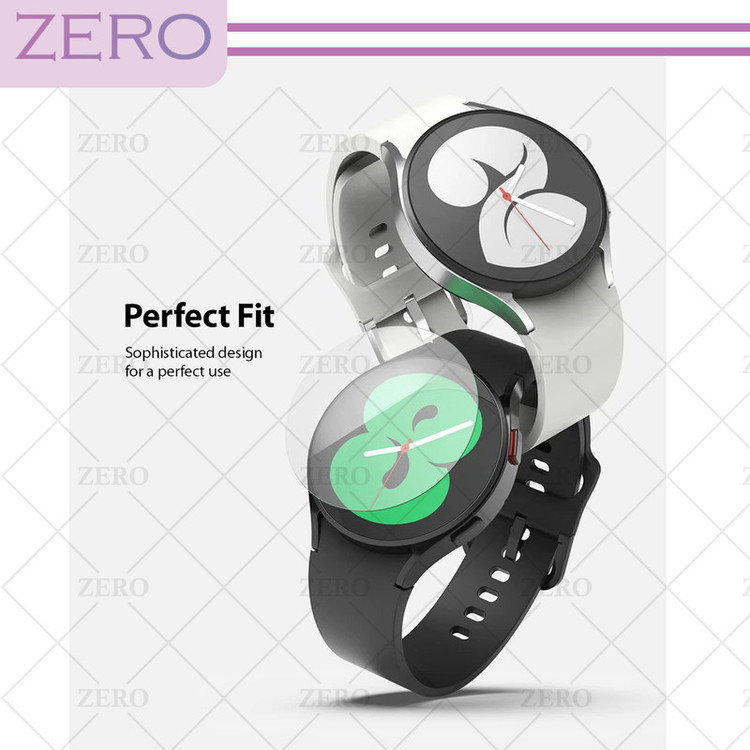 محافظ صفحه نمایش شیشهای زیرو مدل SH-ZR مناسب برای ساعت هوشمند سامسونگ Galaxy watch 6 Classic 47mm بسته دو عددی