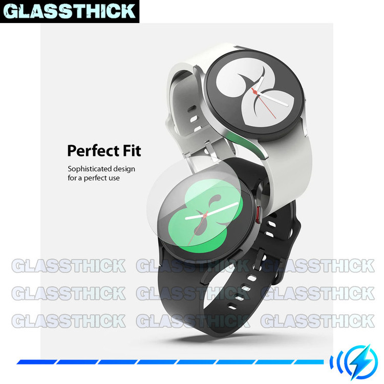 محافظ صفحه نمایش شیشهای گلستیک مدل SH-GL مناسب برای ساعت هوشمند سامسونگ Galaxy watch 6 Classic 47mm بسته دو عددی