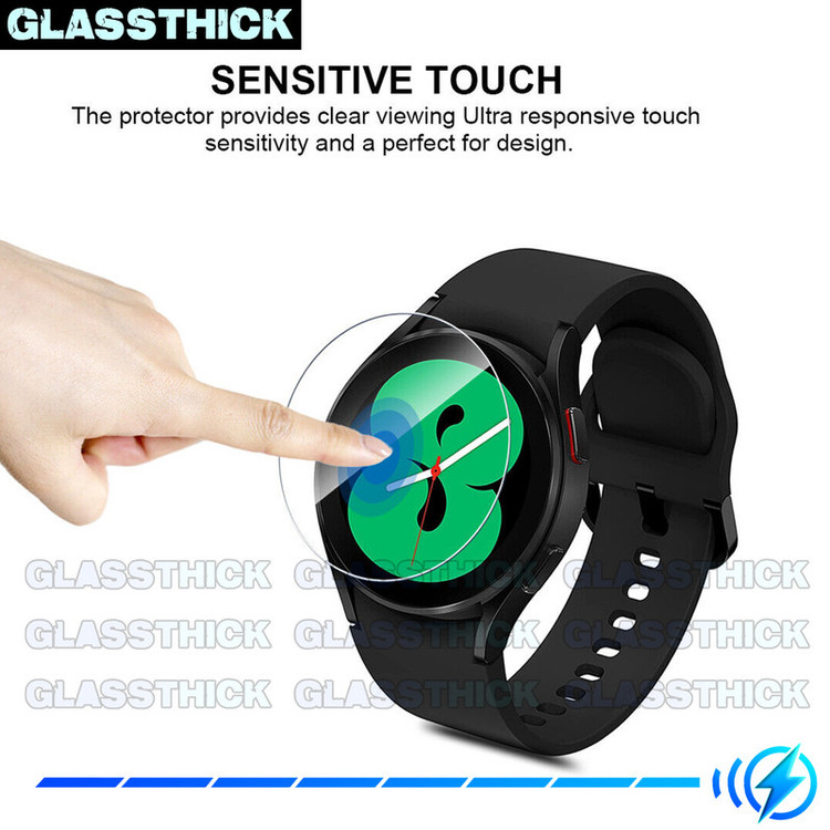 محافظ صفحه نمایش شیشهای گلستیک مدل SH-GL مناسب برای ساعت هوشمند سامسونگ Galaxy watch 6 Classic 47mm بسته دو عددی