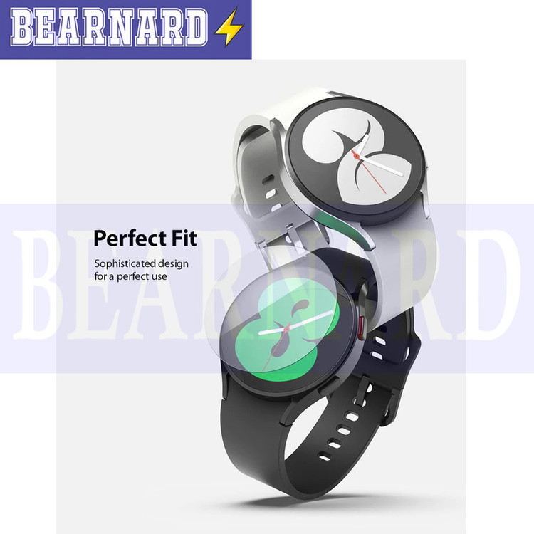 محافظ صفحه نمایش شیشهای برنارد مدل SH-BR مناسب برای ساعت هوشمند سامسونگ Galaxy watch 6 Classic 47mm بسته دو عددی