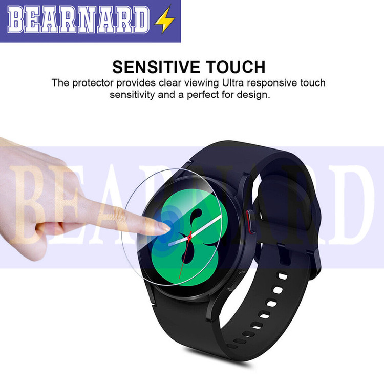 محافظ صفحه نمایش شیشهای برنارد مدل SH-BR مناسب برای ساعت هوشمند سامسونگ Galaxy watch 6 Classic 47mm بسته دو عددی