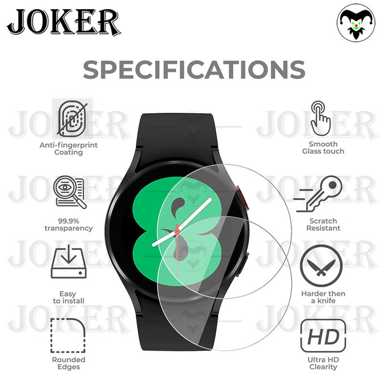 محافظ صفحه نمایش شیشهای جوکر مدل SH-JK مناسب برای ساعت هوشمند سامسونگ Galaxy watch 6 Classic 47mm بسته سه عددی