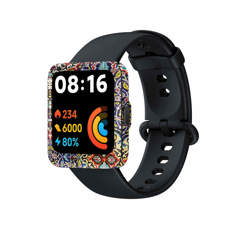 برچسب ماهوت طرح Iran_Tile6 مناسب برای ساعت هوشمند شیائومی Redmi Watch 2 Lite