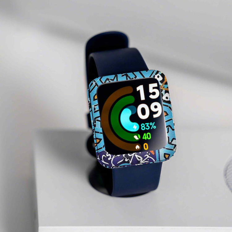 برچسب ماهوت طرح Slimi_Design مناسب برای ساعت هوشمند شیائومی Redmi Watch 2 Lite