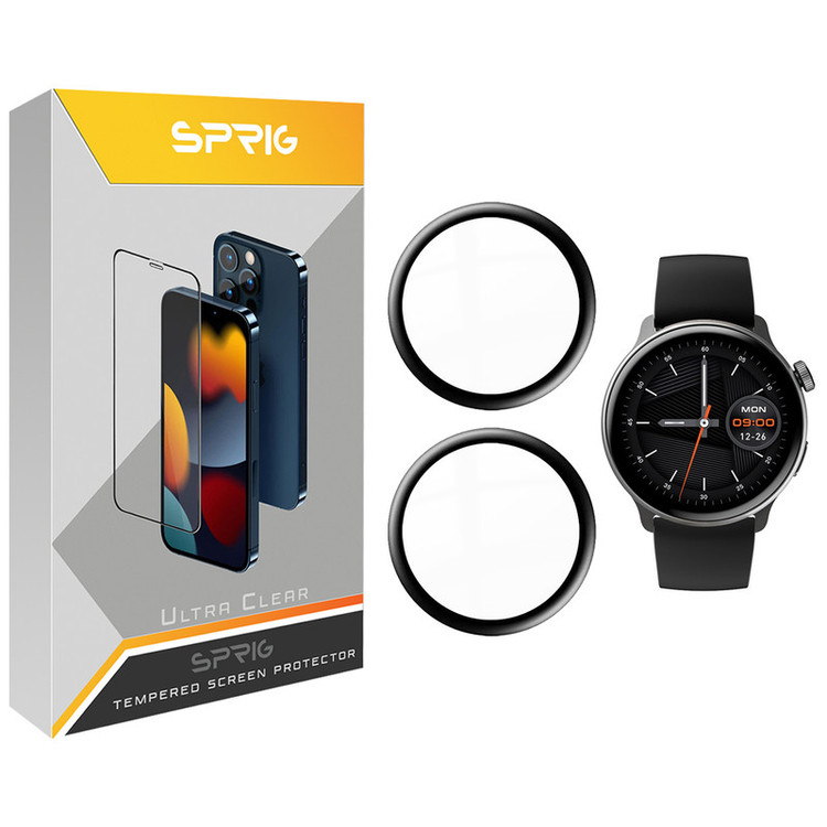 محافظ صفحه نمایش نانو اسپریگ مدل SPG مناسب برای ساعت هوشمند شیائومی Mibro Lite 2 بسته دو عددی