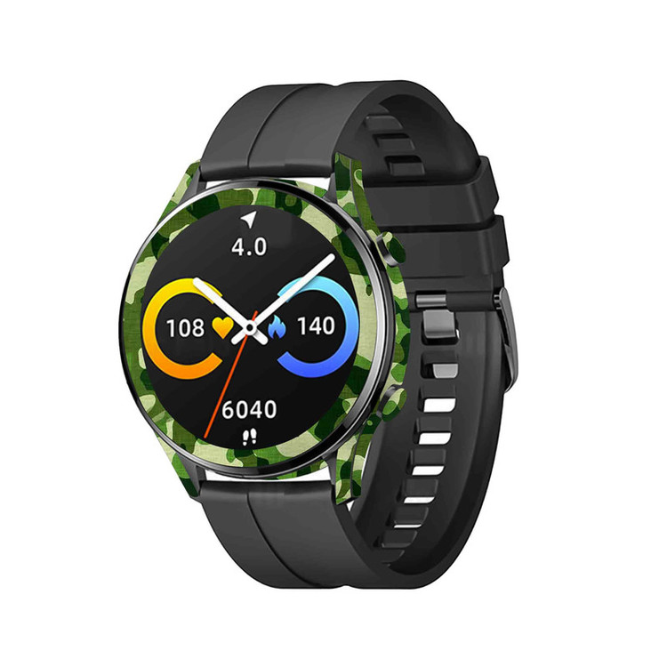 برچسب ماهوت طرح Army-Green-2 مناسب برای ساعت هوشمند شیائومی Imilab W12