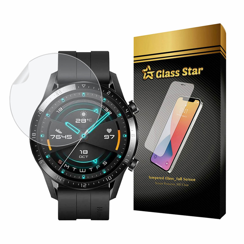 محافظ صفحه نمایش هیدروژل گلس استار مدل MTBWS مناسب برای ساعت هوشمند هوآوی Watch GT 2 46mm