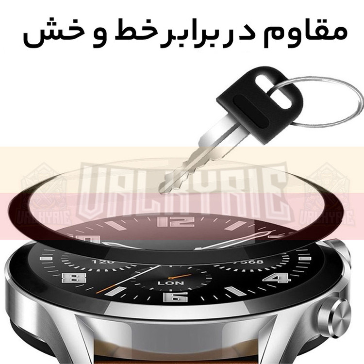 محافظ صفحه نمایش نانو والکری مدل PMMA-V مناسب برای ساعت هوشمند هایلو Solar lite