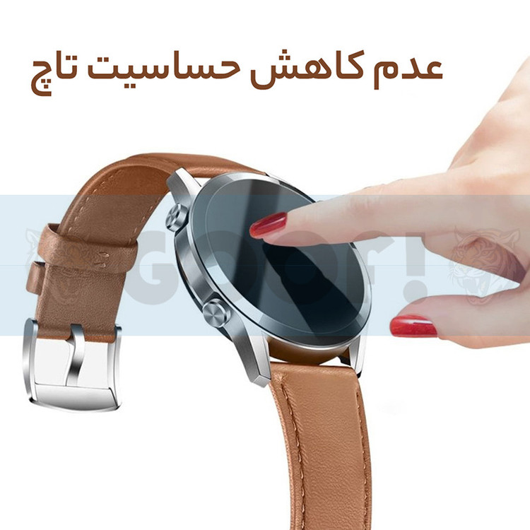 محافظ صفحه نمایش نانو گوف مدل PMMA Protector مناسب برای ساعت هوشمند هایلو LS04