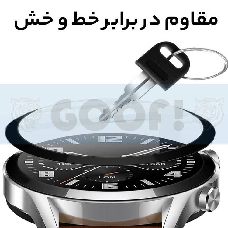 محافظ صفحه نمایش نانو گوف مدل PMMA Protector مناسب برای ساعت هوشمند هایلو LS04